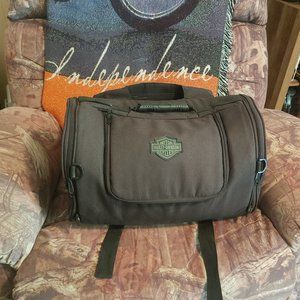 USED LARGE SIZE HARLEY DAVIDSON SISSY BAR LUGGAGE BAG